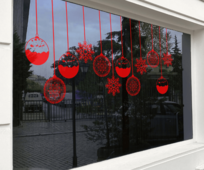 Christmas Window Decal